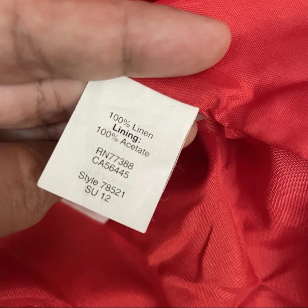 J. Crew Vibrant Red Midi Dress - Picture 3 of 4